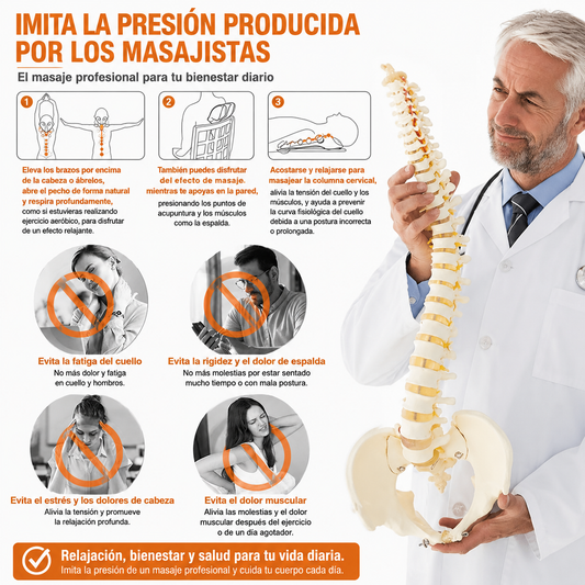 Masajeador Cervical de Tracción para Cuello y Hombros