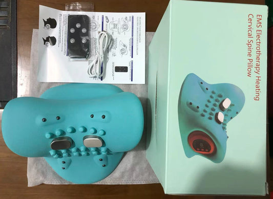 Almohada Masajeadora Eléctrica para Cuello y Cabeza