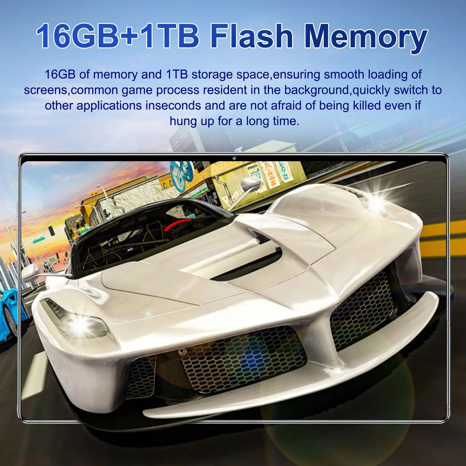 5G New Tablets 10.36Inch Tablet Android 16GB RAM 1TB ROM Dual Camera 16MP+32MP Android 13.0 20000mAh 10 core Dual SIM Card Bluetooth WiFi Betwork GPS WPS Type-C