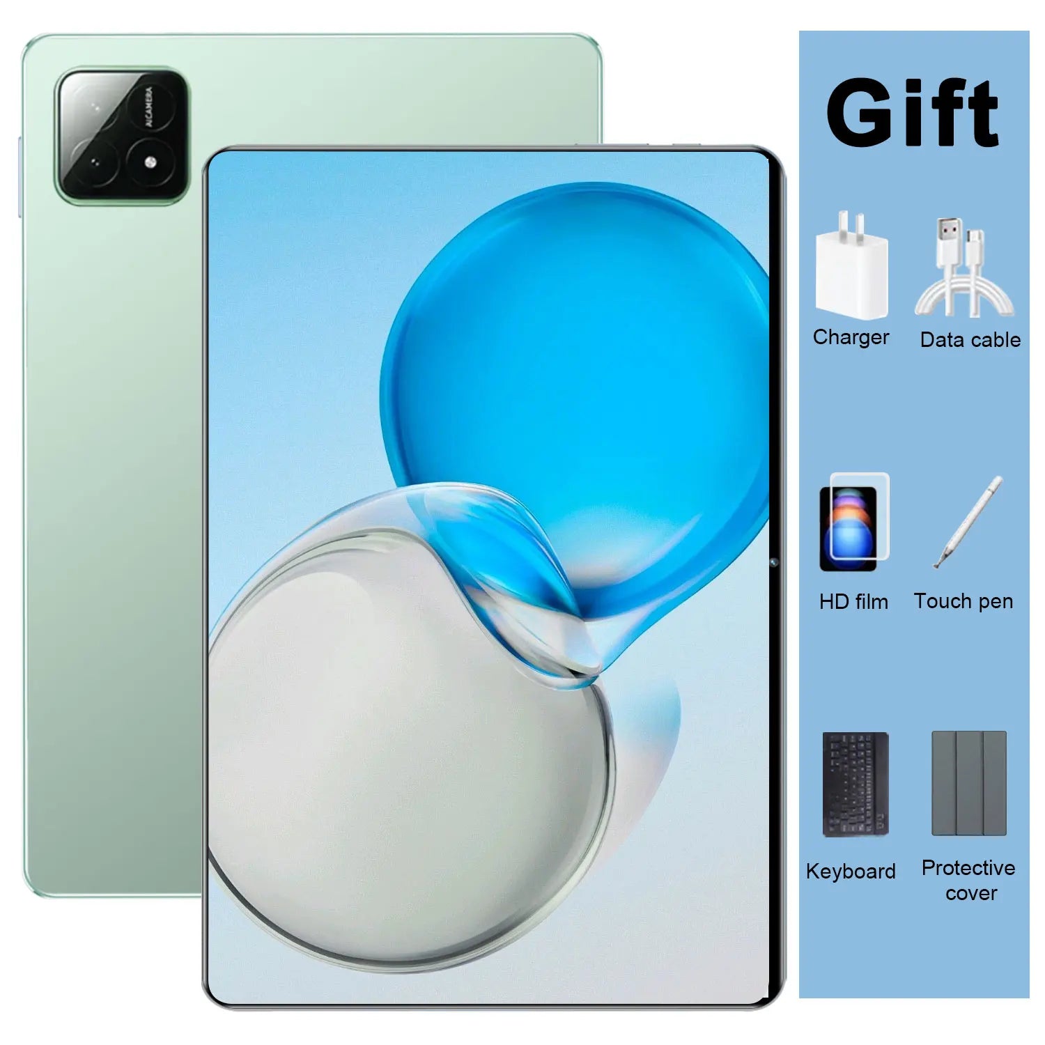 5G New Tablets 10.36Inch Tablet Android 16GB RAM 1TB ROM Dual Camera 16MP+32MP Android 13.0 20000mAh 10 core Dual SIM Card Bluetooth WiFi Betwork GPS WPS Type-C