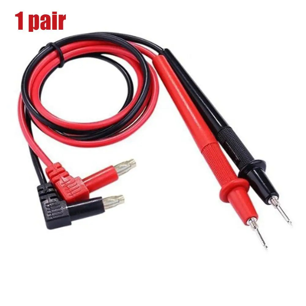 1 Pair 1000V 10A Multimeter Needle Tip Probe for Universal Digital Multi Meter Test Leads Pin Wire Pen Cable Electrical Tool