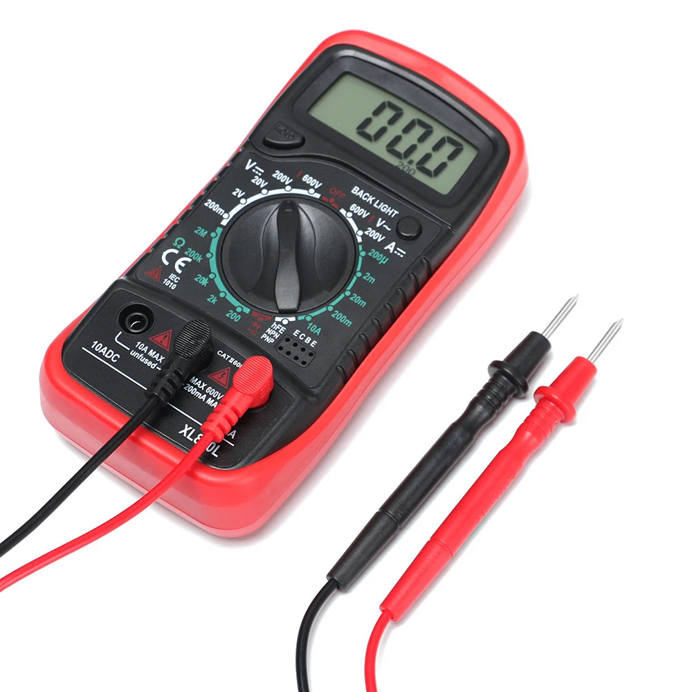 1 Pair 1000V 10A Multimeter Needle Tip Probe for Universal Digital Multi Meter Test Leads Pin Wire Pen Cable Electrical Tool