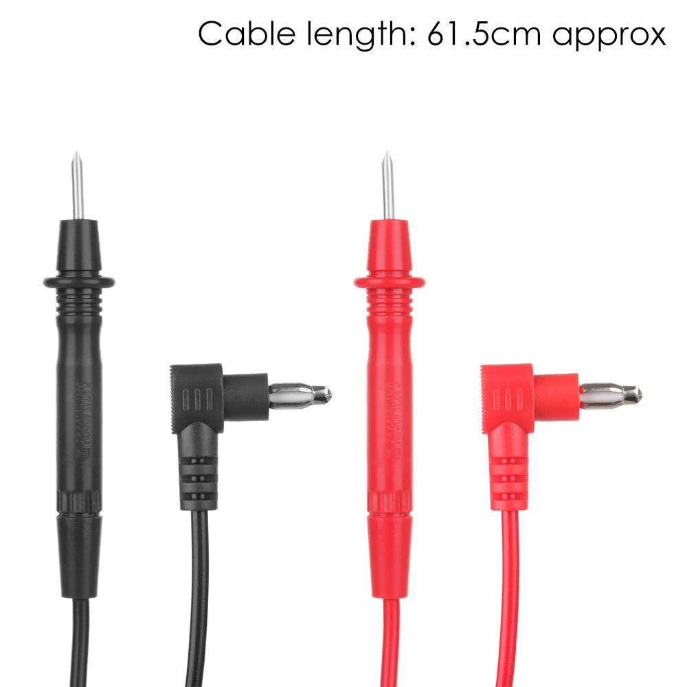 1 Pair 1000V 10A Multimeter Needle Tip Probe for Universal Digital Multi Meter Test Leads Pin Wire Pen Cable Electrical Tool