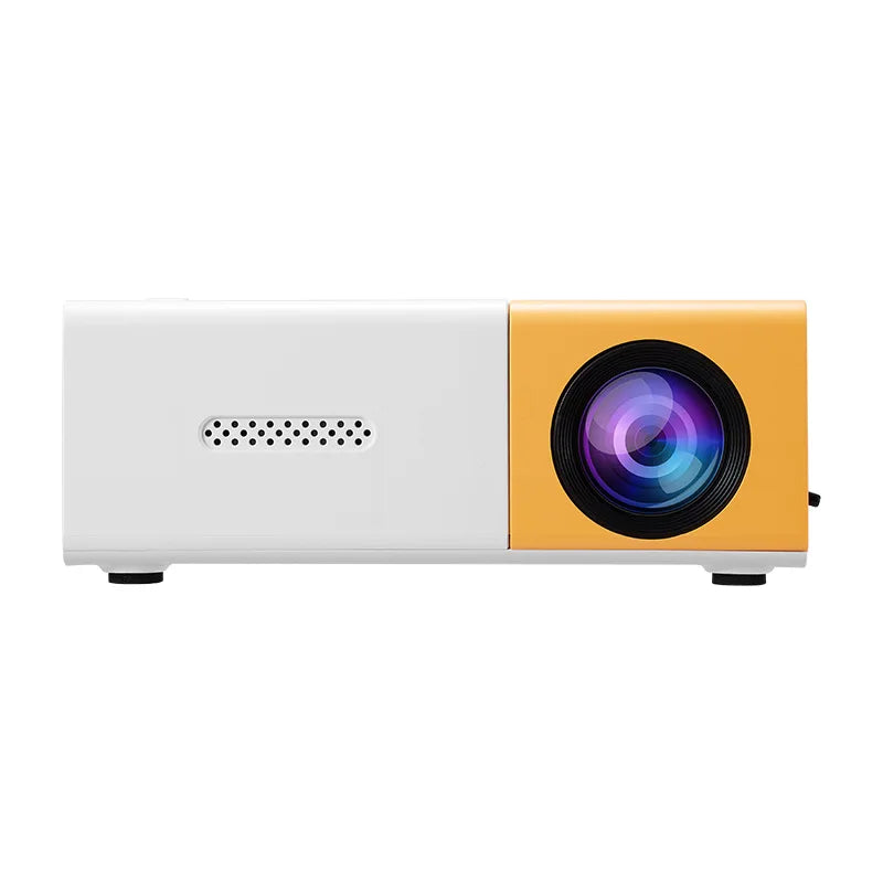 Mini proyector HD YG300, proyector portátil para cine en casa, películas al aire libre, teléfono móvil, LED, USB, proyector 