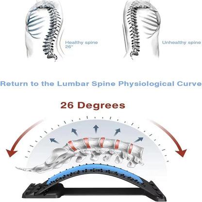 Masajeador de Espalda con Soporte Lumbar