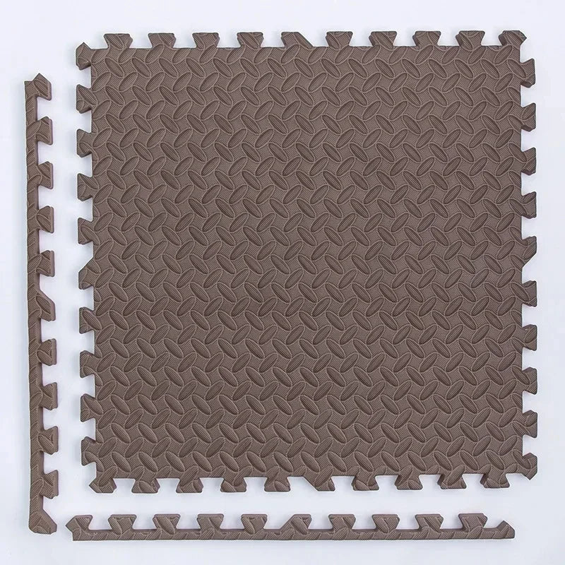 4-20Pcs Puzzle Fitness Mat Eva Interlocking Foam Floor Tiles for Home Gym Home Gym Equipment Mat Non-Slip Floor Mat for Kids