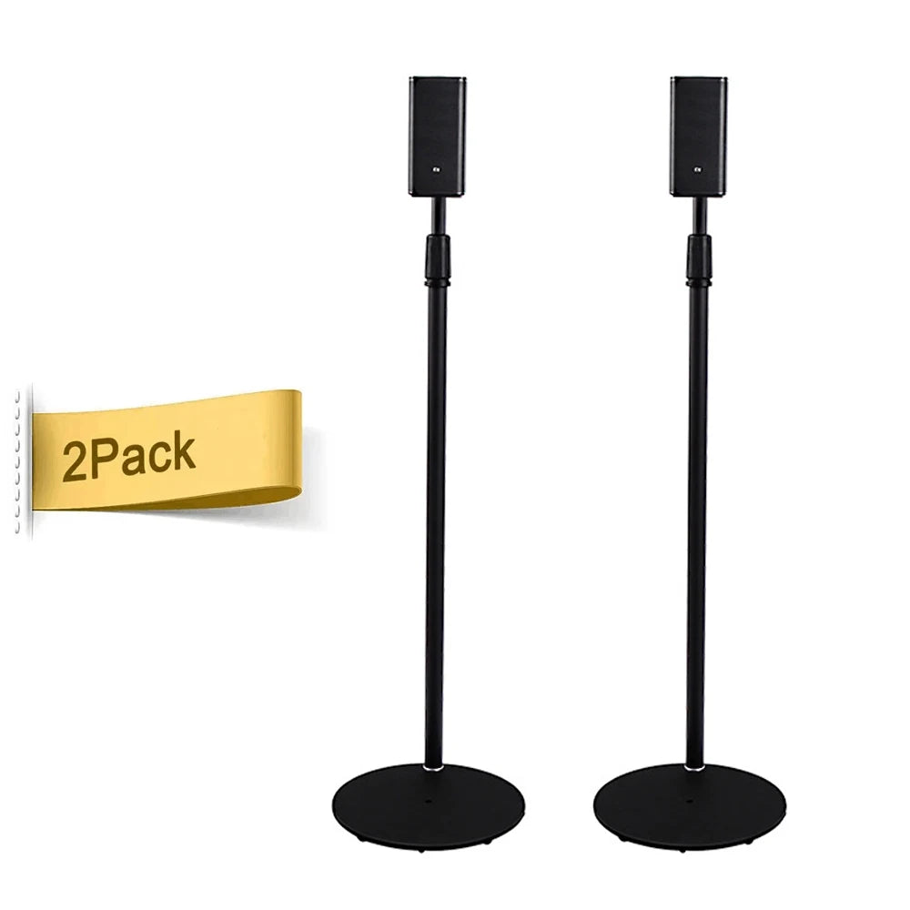 ThundeaL 2PCS Speaker Stand for Q30B 9500S Q900A JBL Bar Height 80-150cm Adjustable Universal Speaker Floor Stand Bracket Holder