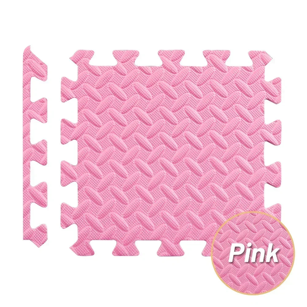 4-20Pcs Puzzle Fitness Mat Eva Interlocking Foam Floor Tiles for Home Gym Home Gym Equipment Mat Non-Slip Floor Mat for Kids