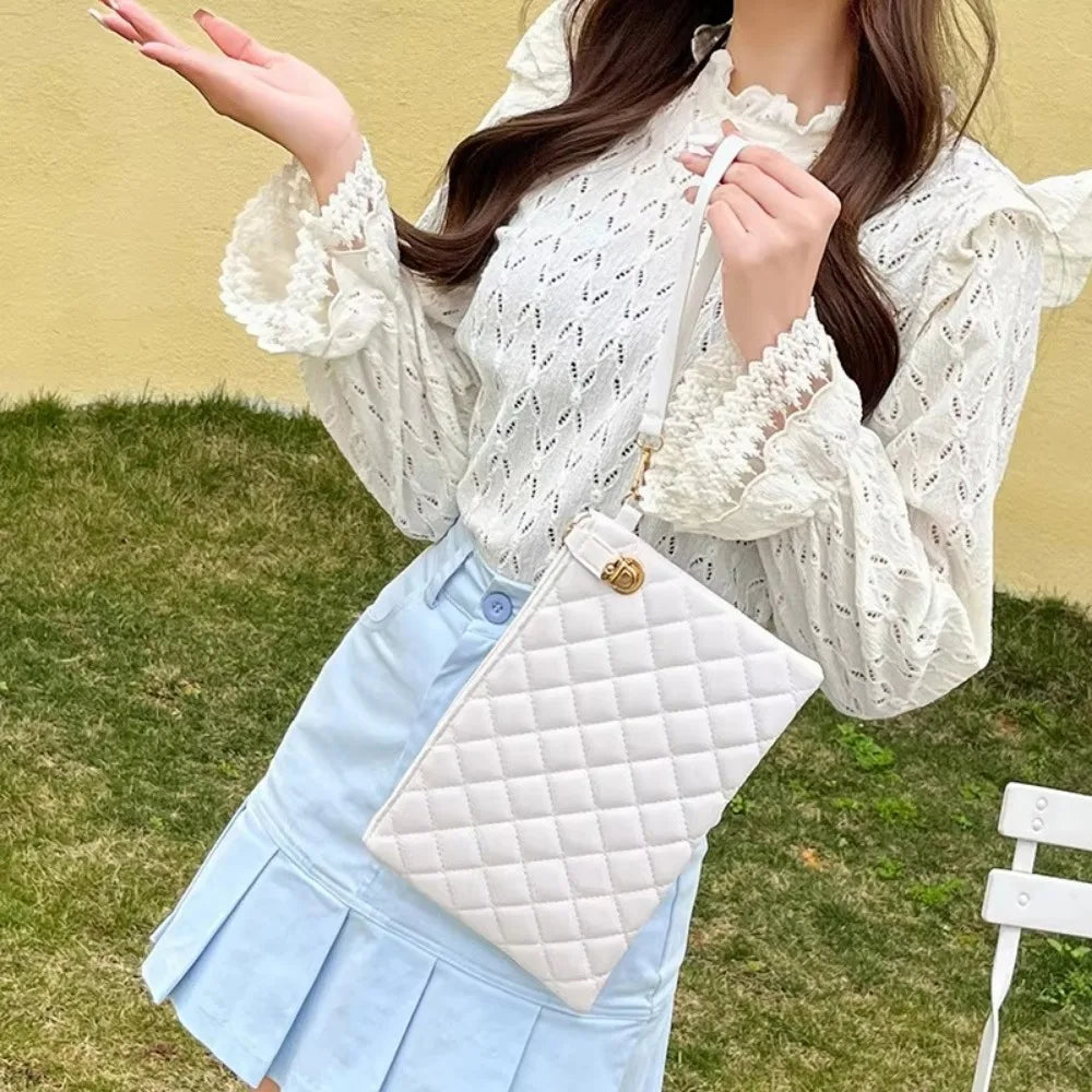 2025 Large Capacity Women Wallet PU Diamond Embroidery Lady Clutch Mobile Phone Bag Women Handbag