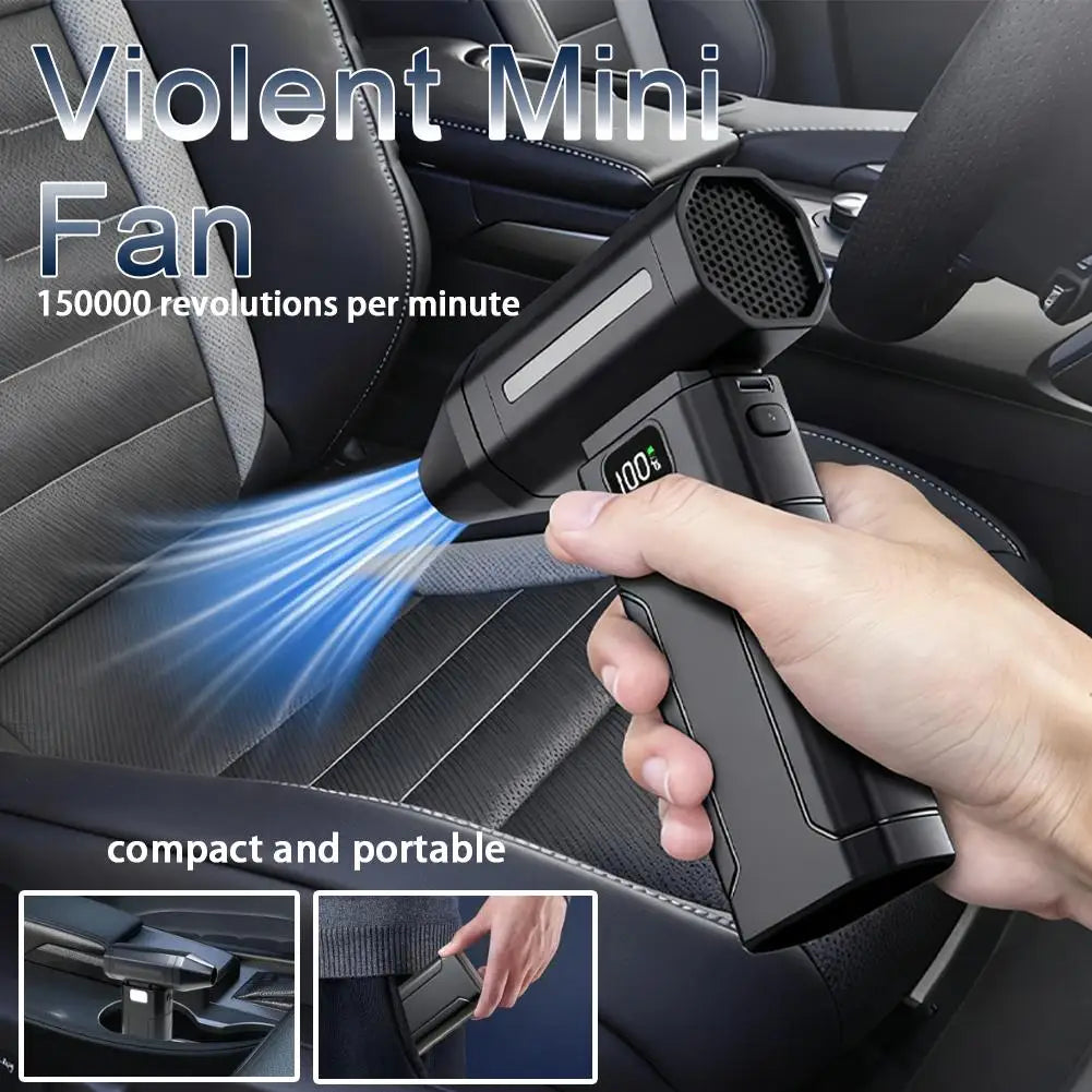 Powerful Blower High Speed Mini Duct Turbo Violent Jet Fan Violent Fan High-Performance Brushless Motor