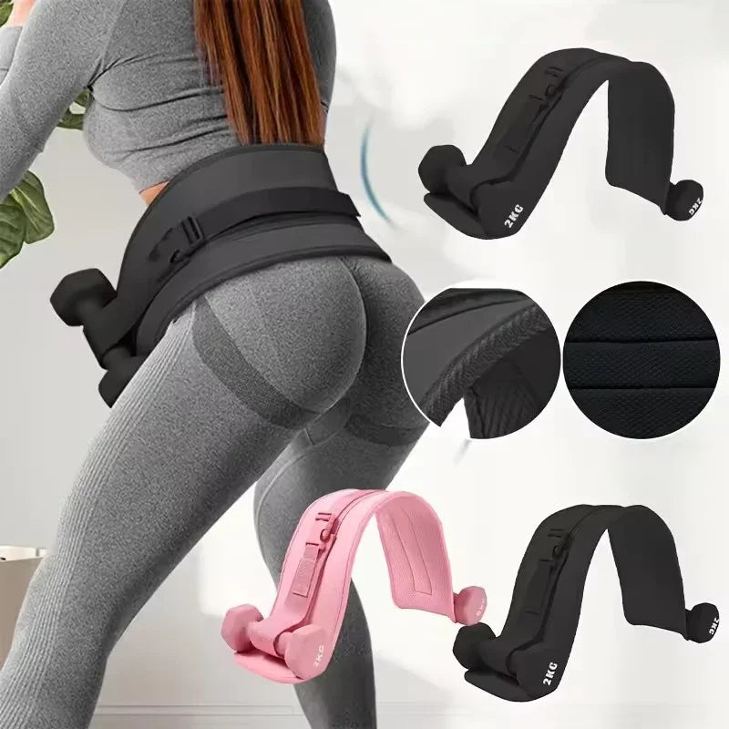 Dumbbell Training & Hip Shaping Home Gym Fitness Equipment Adjustable Weighted Waist Belt for Home Workouts