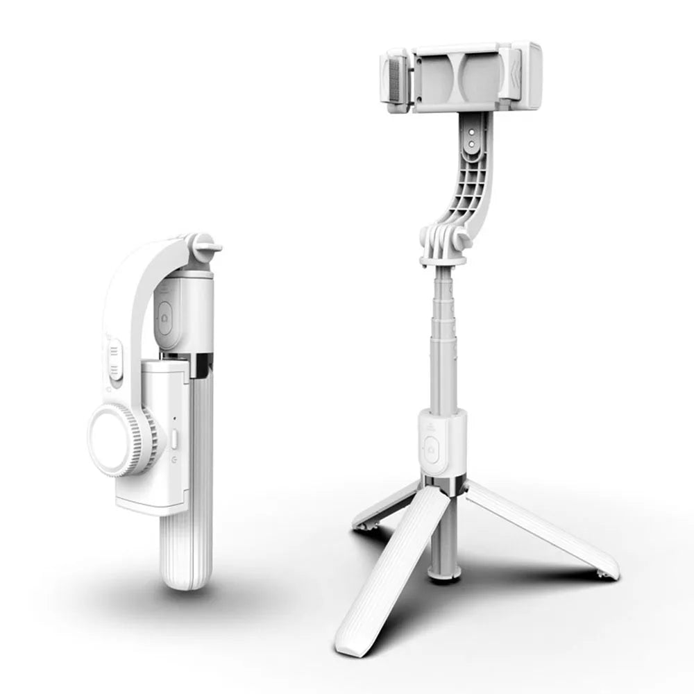 Customizable Mobile Phone Wireless Bluetooth Selfie Stick Tripod Anti-shake Handheld Balance Stabilizer