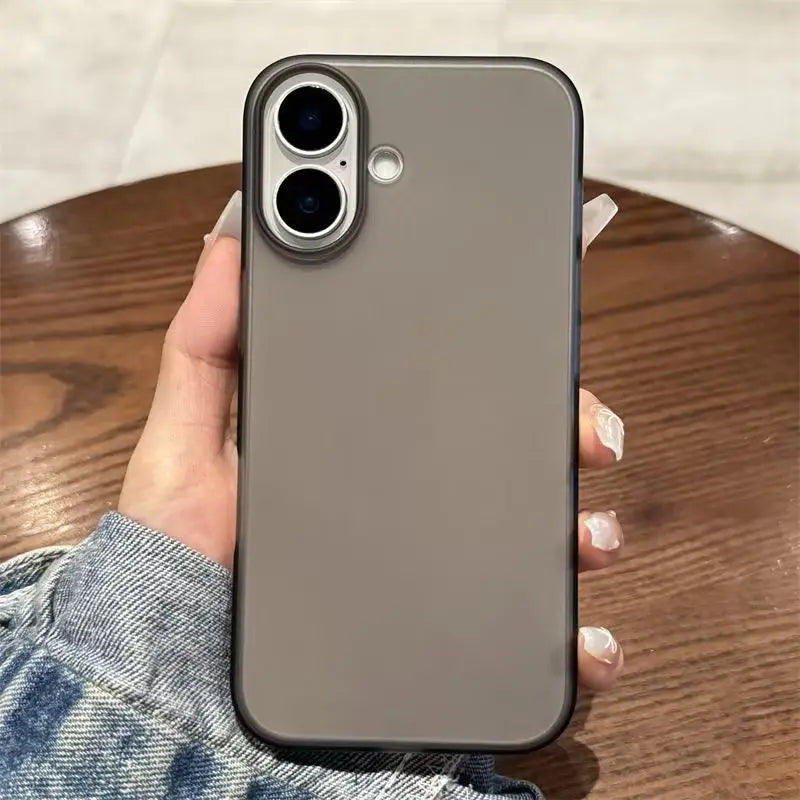 Ultra Thin PP Matte Phone Case For iphone 17 16 15 14 Plus 13 12 mini 11 Pro Max air 16e 17e Shockproof Protection Cover Case