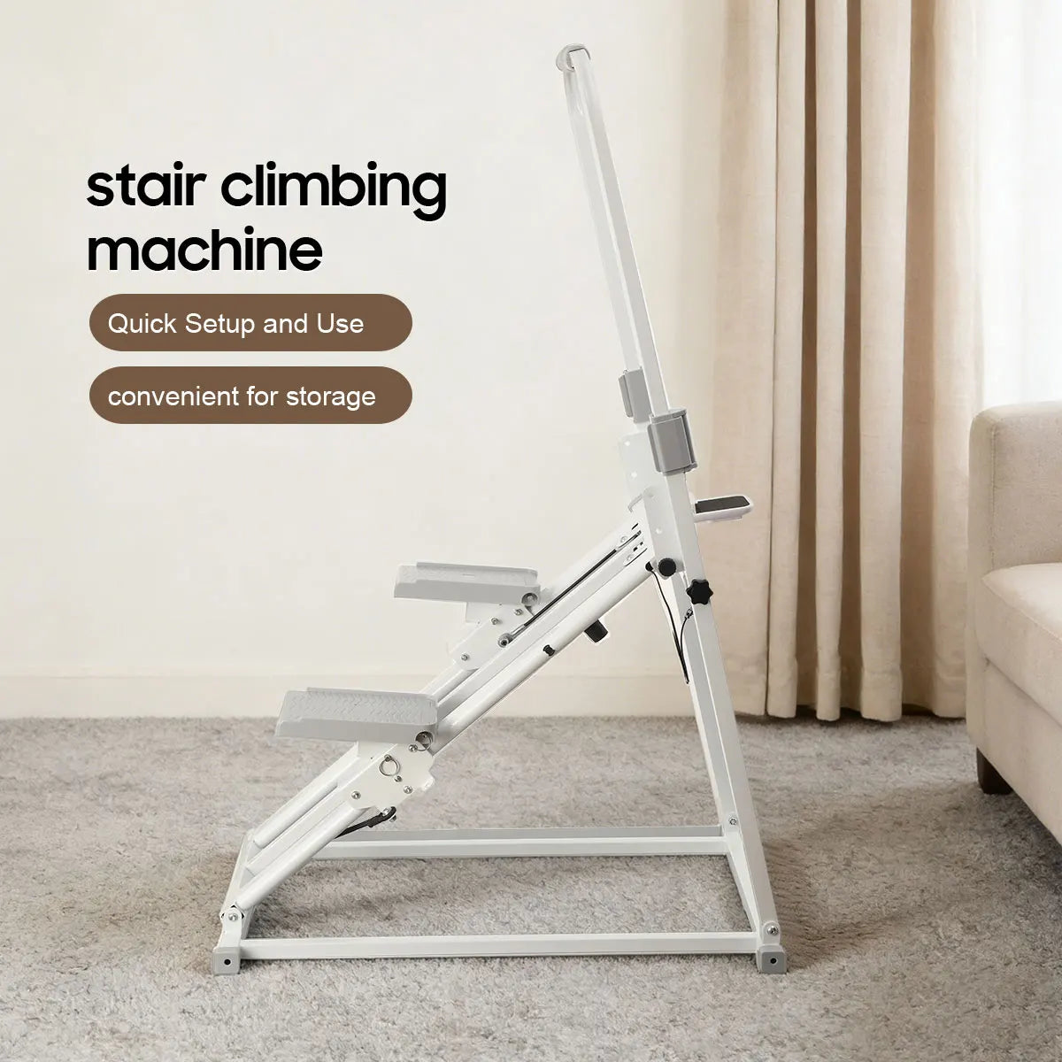 Multi-functional Stair Climbing Machine Fitness Home Treadmill in-situ Indoor Running Pedal Mountaineering Machine Sweating
