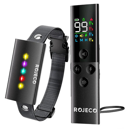 Collar de Entrenamiento para Perros ROJECO PD521 – Control Remoto 1000m, IPX7
