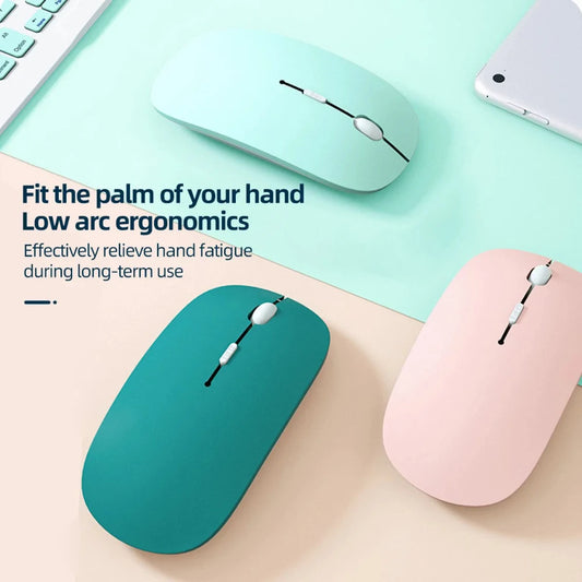 Mouse Bluetooth Inalámbrico – DPI Ajustable, Compatible con Mac, iPad y Laptop