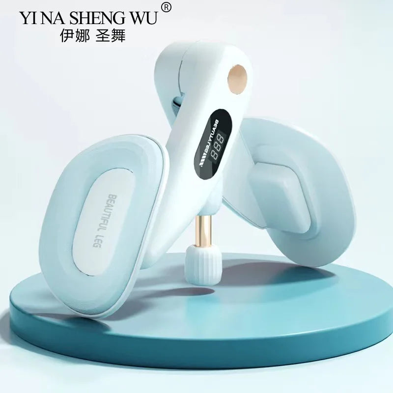Kegel Exercises Device Thigh Master Adjustable Resistance with Counter Muscle Trainer 360 Degree Rotation for Yoga Floor Muscle