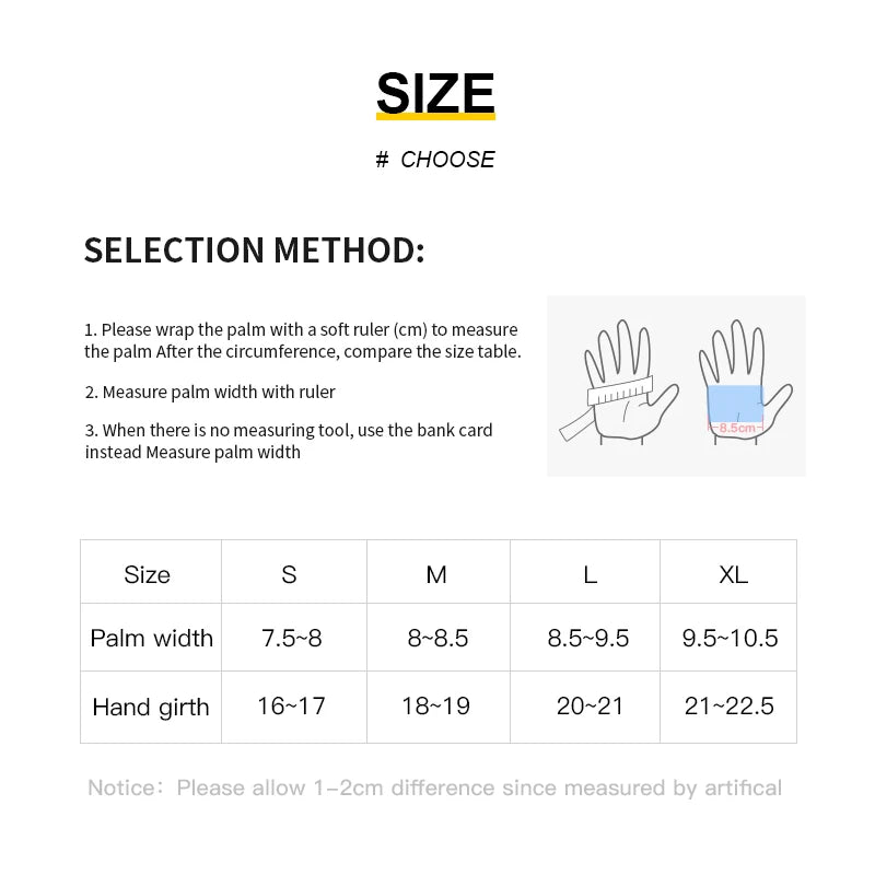 Guantes de Gym Medio Dedo con Silicona Antideslizante – Halterofilia y Ciclismo, Unisex