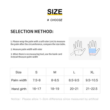 Guantes de Gym Medio Dedo con Silicona Antideslizante – Halterofilia y Ciclismo, Unisex