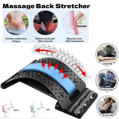 Masajeador de Espalda con Soporte Lumbar