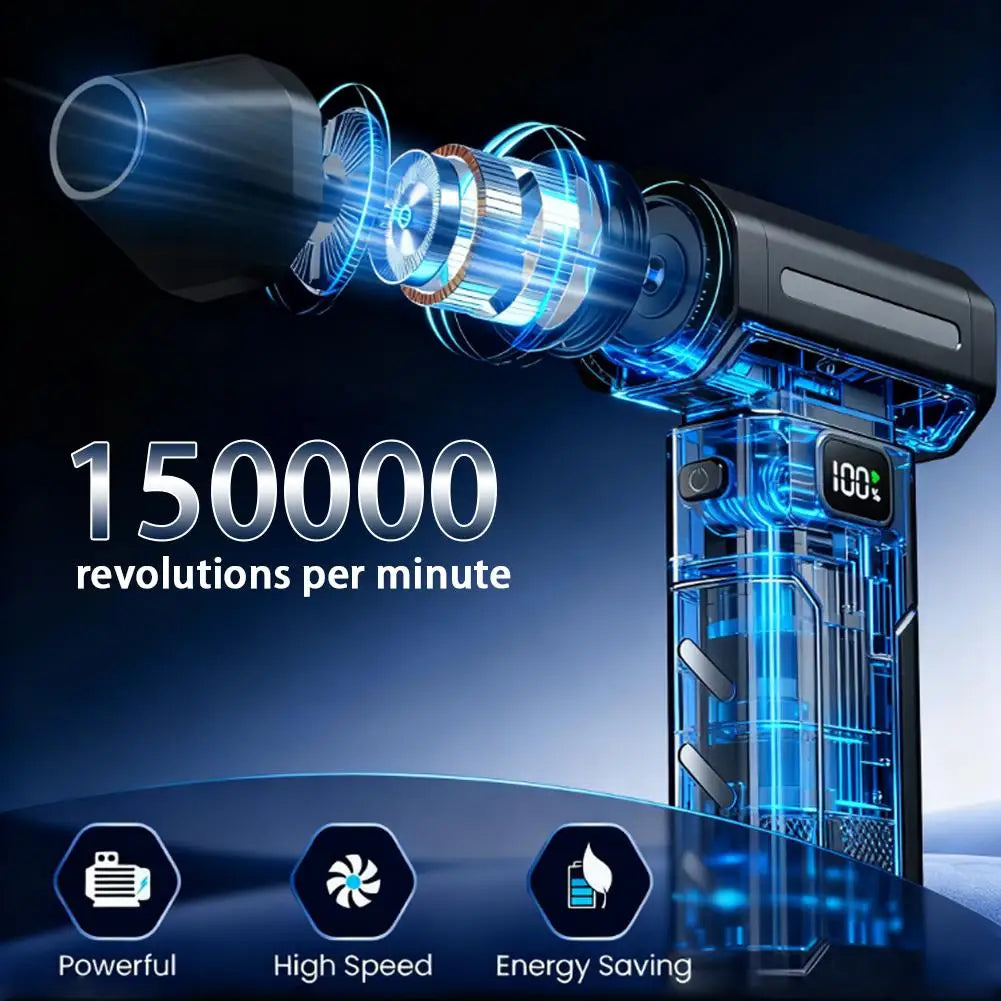 Powerful Blower High Speed Mini Duct Turbo Violent Jet Fan Violent Fan High-Performance Brushless Motor