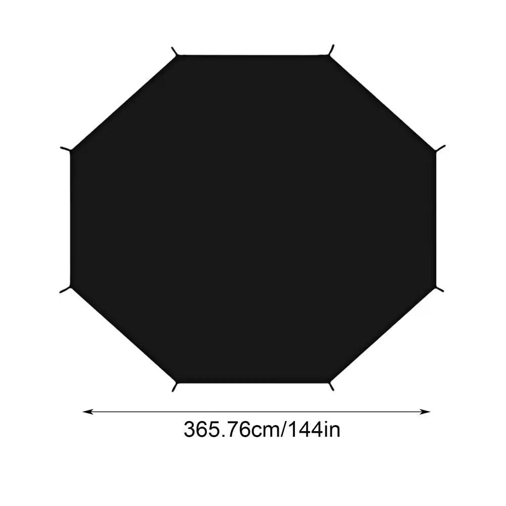 Trampoline Sun Shade Protective Trampoline Tent Cover Waterproof Oxford Foldable Sun Protection Trampolines Canopy Anti-UV