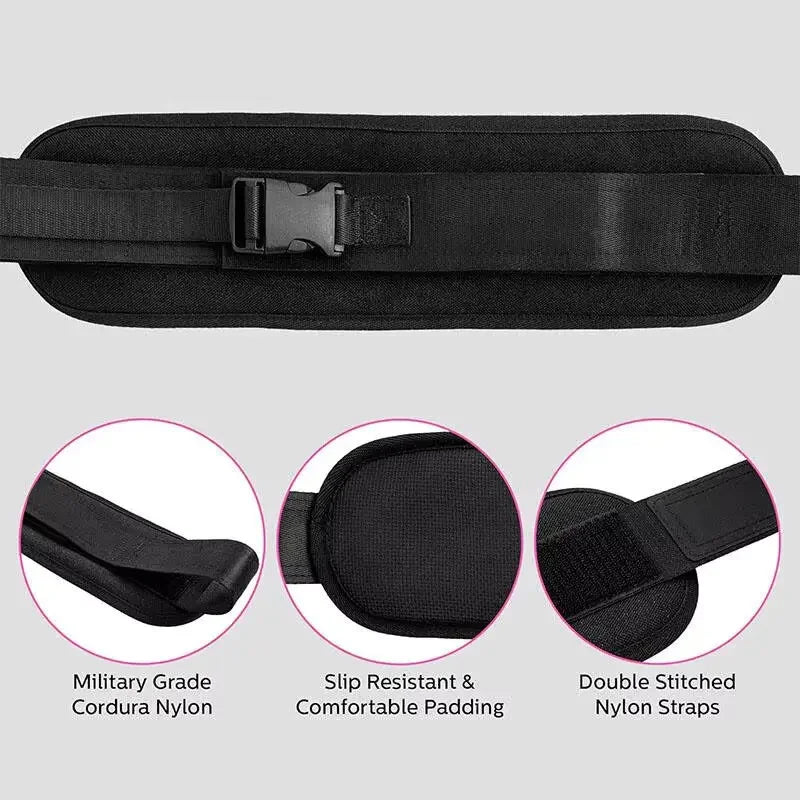 Dumbbell Training & Hip Shaping Home Gym Fitness Equipment Adjustable Weighted Waist Belt for Home Workouts