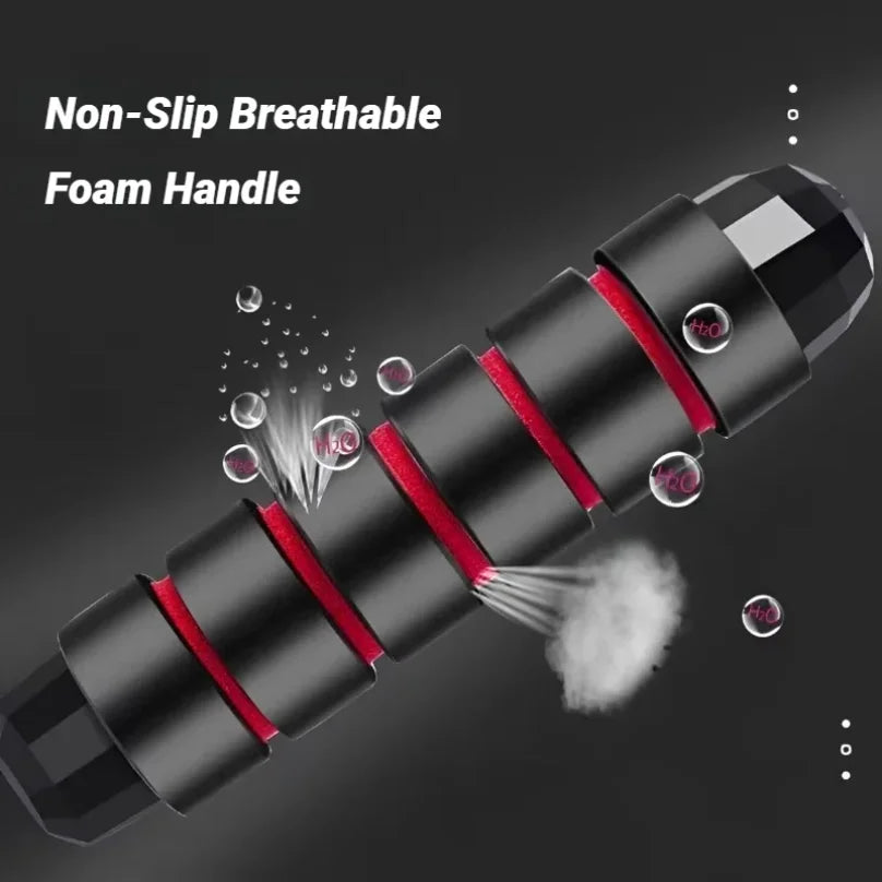 The New Jump Rope Steel Wire Skipping Exercise Adjustable Jumping Fitness Workout Training Home Sport Equipment Tangle-Free