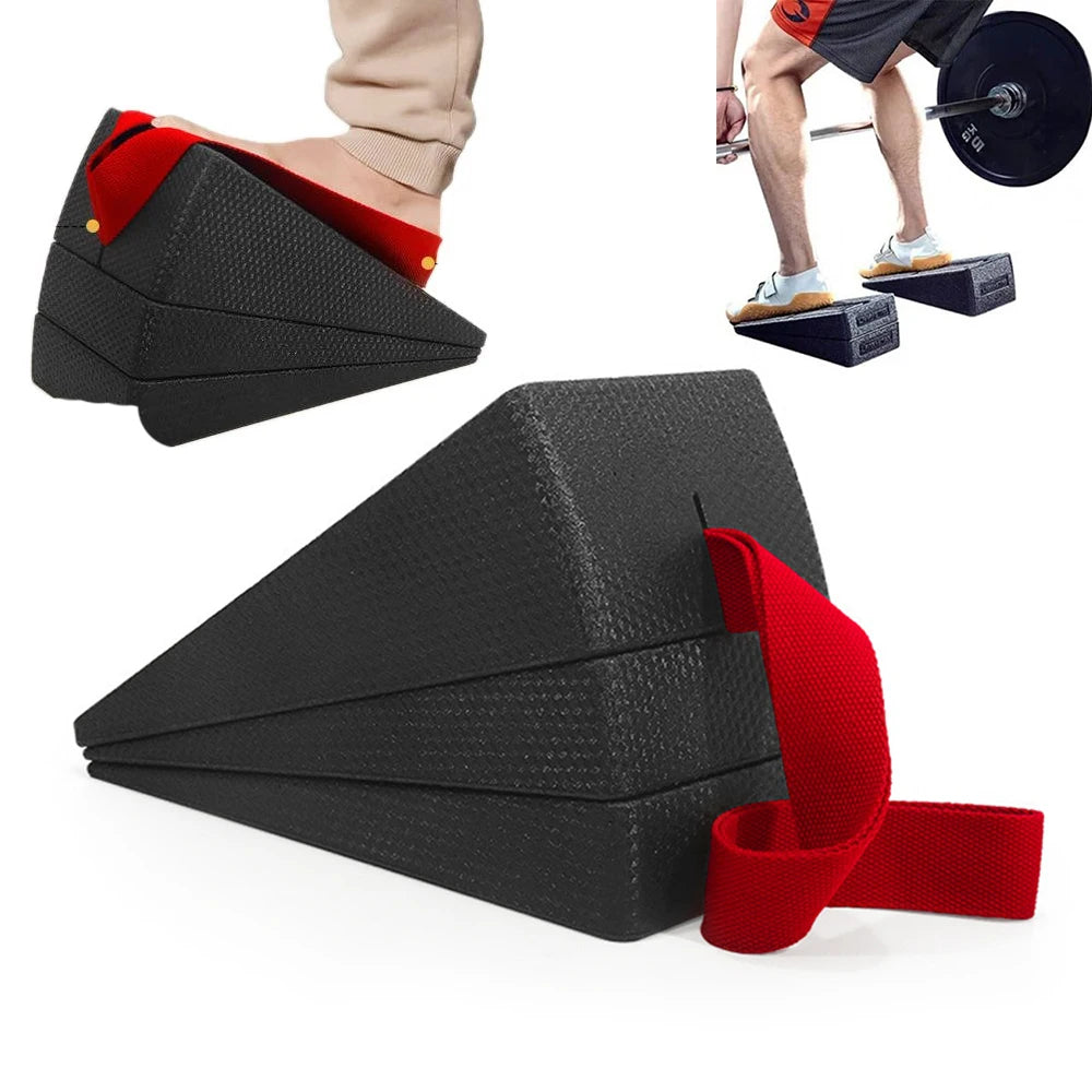 Adjustable Foam Calf Stretchers Incline Slant Board Squat Wedge Block For Fasciitis Physical Therapy Equipment
