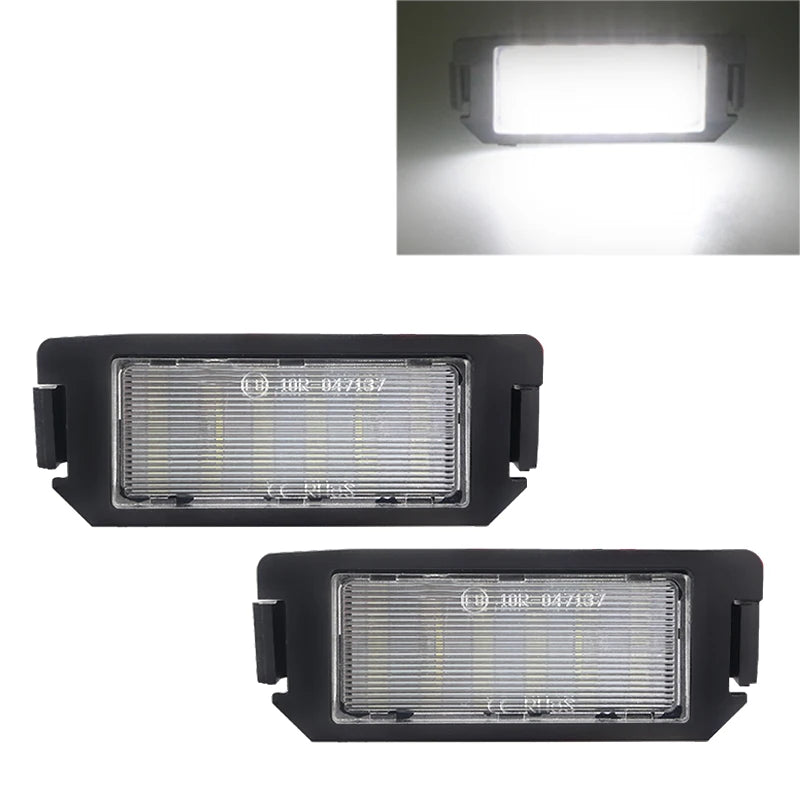 For Hyundai i20 XG30 Terracan HP license plate lights Suitable For Kia Picanto TA white LED car waterproof license plate lights