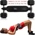 Dumbbell Training & Hip Shaping Home Gym Fitness Equipment Adjustable Weighted Waist Belt for Home Workouts