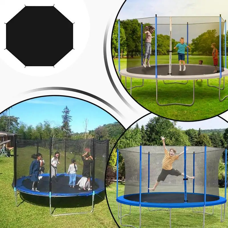 Trampoline Sun Shade Protective Trampoline Tent Cover Waterproof Oxford Foldable Sun Protection Trampolines Canopy Anti-UV