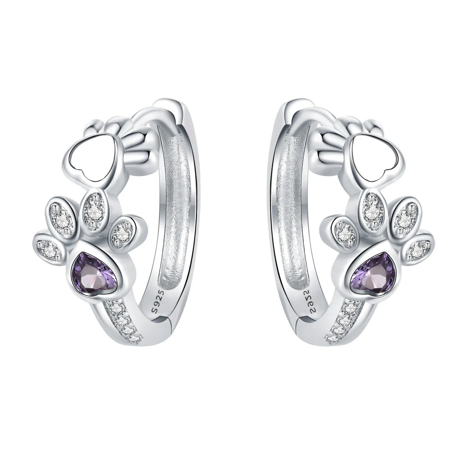 Cycuff Original 925 Sterling Silver Blue Green Chameleon Earrings Women Hoop Earring Anniversary Jewelry Trendy Gifts
