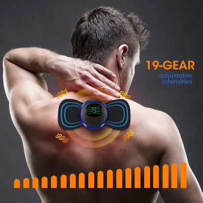 Masajeador EMS de Cuello y Cuerpo con Parches