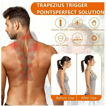Masajeador Cervical de Tracción para Cuello y Hombros