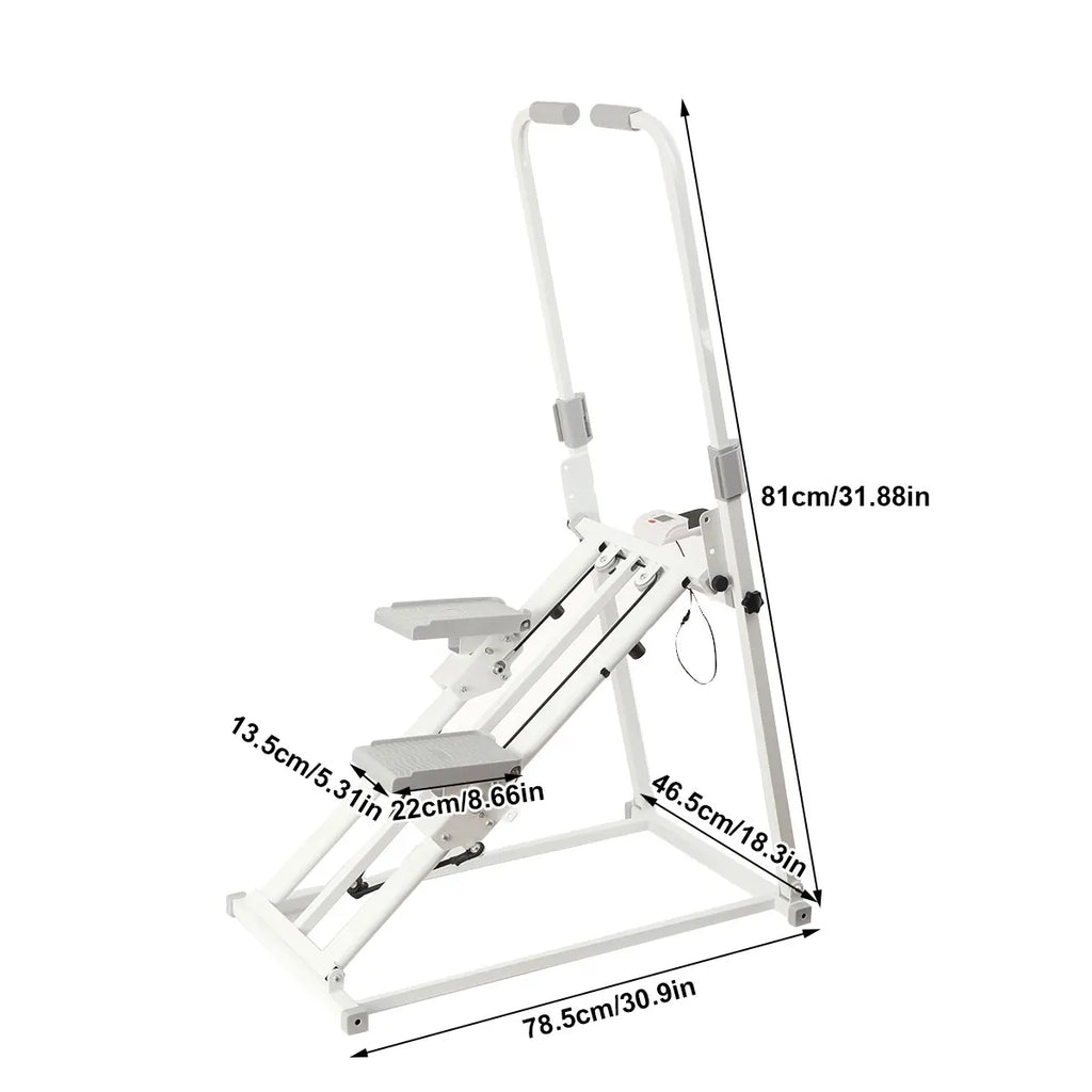 Multi-functional Stair Climbing Machine Fitness Home Treadmill in-situ Indoor Running Pedal Mountaineering Machine Sweating