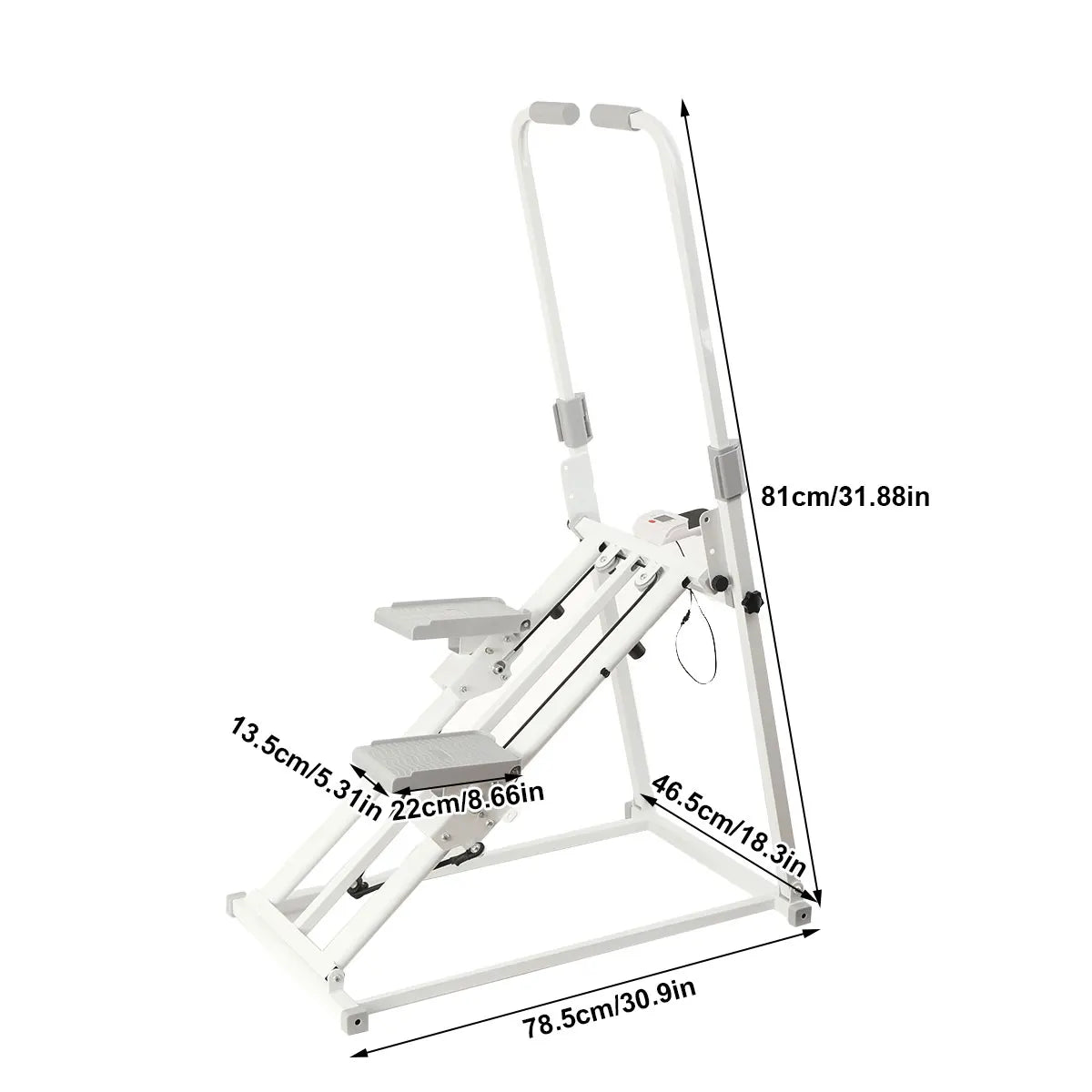 Multi-functional Stair Climbing Machine Fitness Home Treadmill in-situ Indoor Running Pedal Mountaineering Machine Sweating