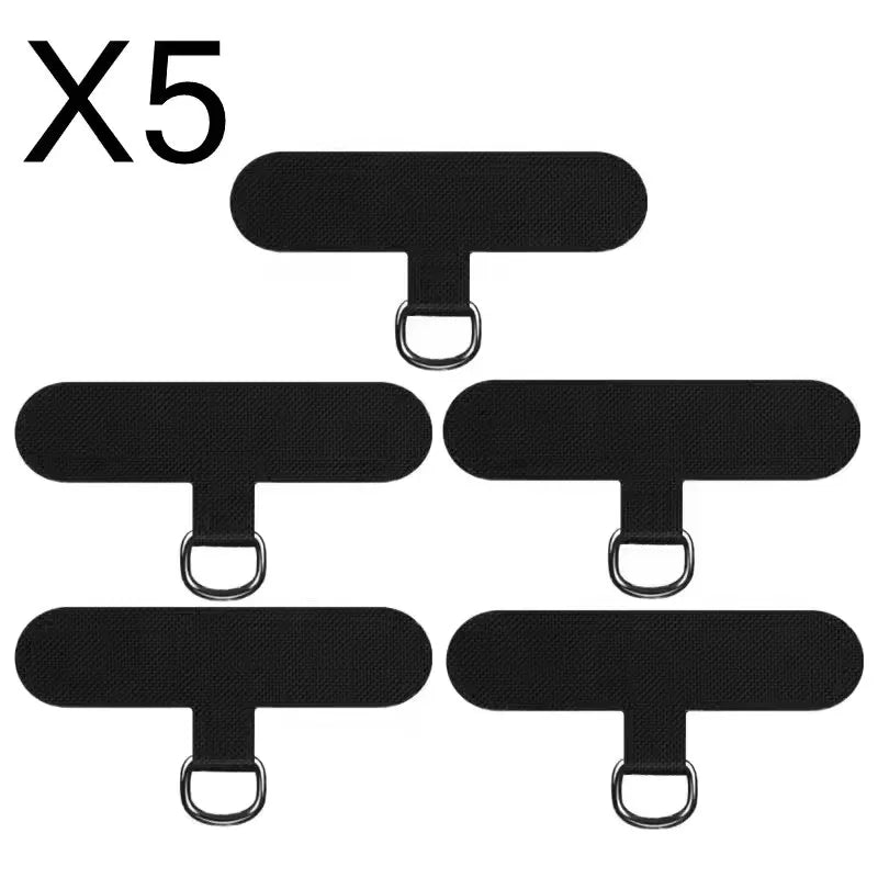 3/5pcs Mobile Phone T-shaped Strap Plate Sheet Cellphone Case Braid Lanyard Accessories Weave Card for iPhone 14 15 16 17 Xiaom