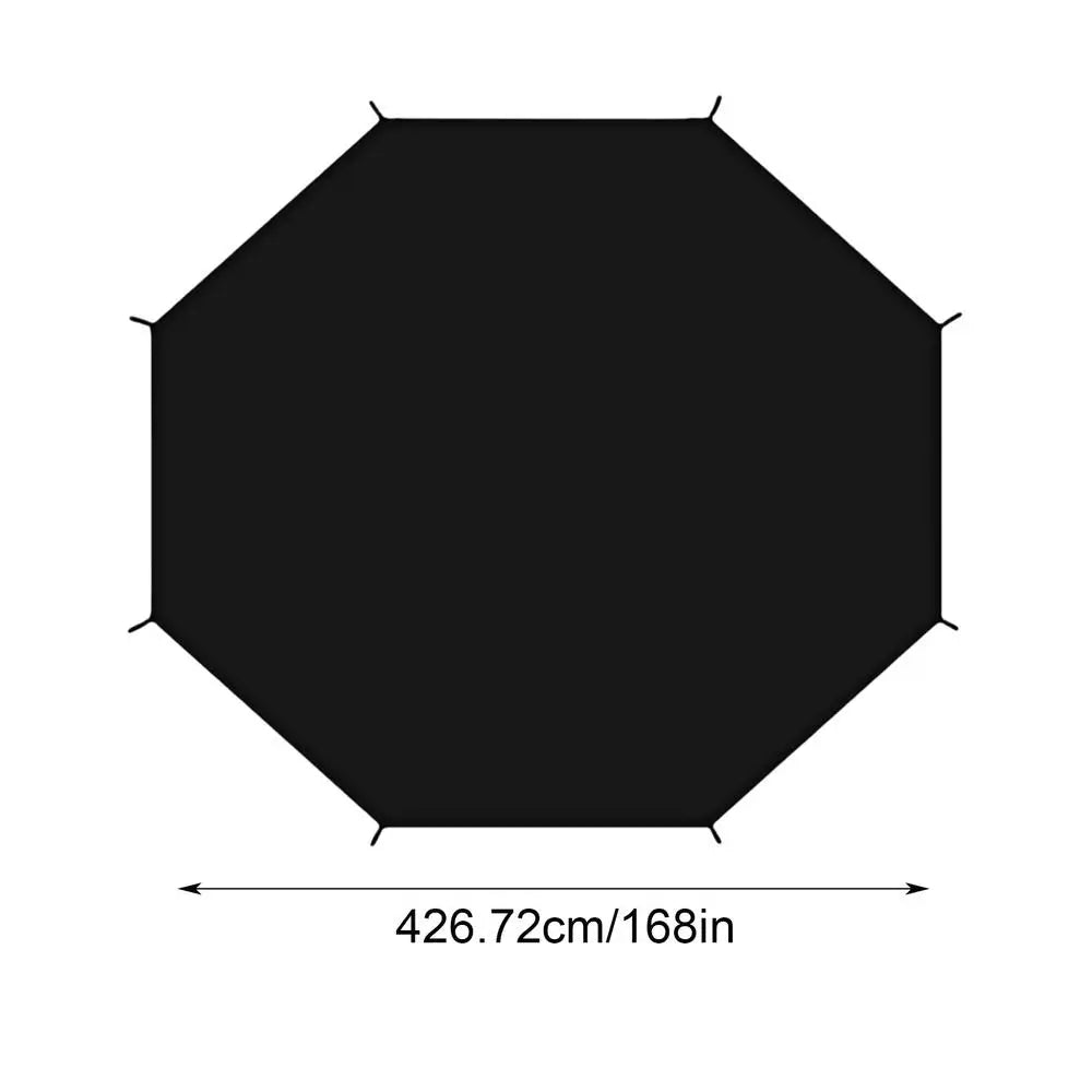 Trampoline Sun Shade Protective Trampoline Tent Cover Waterproof Oxford Foldable Sun Protection Trampolines Canopy Anti-UV