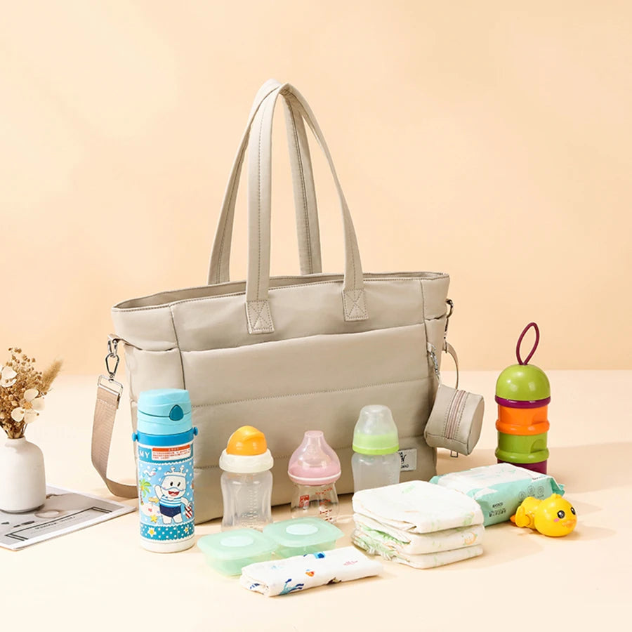 Mommy Dad Backpack with Changing Pads Pacifier Bag Hooks for Stroller Maternity Mom Bag for Baby Accessories Diaper Bag