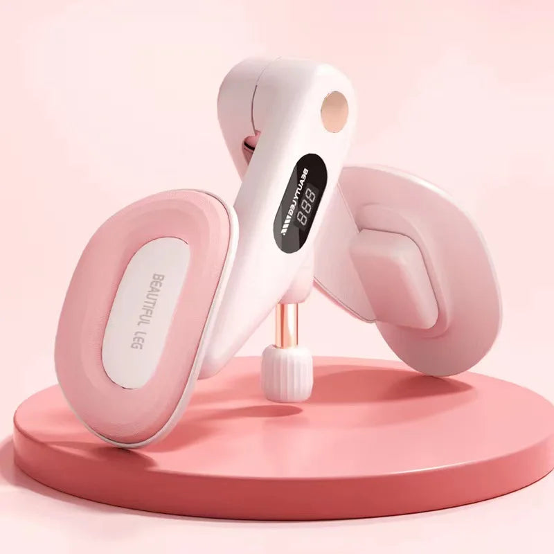 Kegel Exercises Device Thigh Master Adjustable Resistance with Counter Muscle Trainer 360 Degree Rotation for Yoga Floor Muscle