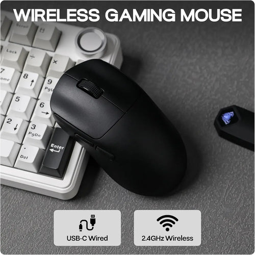 AULA SC800 Gaming Mouse USB-C Wired/2.4G 37g Lightweight 8K Paw3395 Sensor Customized Mice PC E-Sports Gamer Accessories Gifts