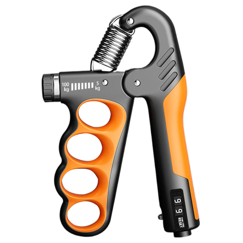 Adjustable Hand Grip Strengthener 5-150KG Grip Strength Trainer with Counter Ergonomic Hand Strength Exercise for Gym Fitness