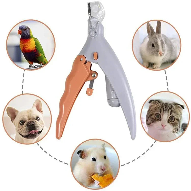 1 LED Pet Nail Clipper with Light, Cat and Dog Cleaning Scissors Provide Simple and Safe Beauty Care for Dogs and Cat Claws