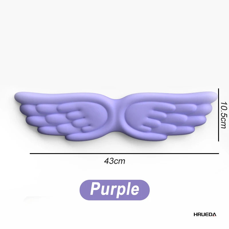 Mechanical Keyboard Mouse Wrist Rest Computer Keyboard Laptop Angel Wing Memory Foam Mouse Cushion Support Pad Wrist Support