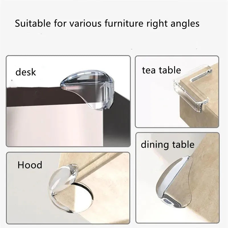 Baby anti-collision table corner edge protector children anti-collision safety silicone bumper furniture anti-collision Angle