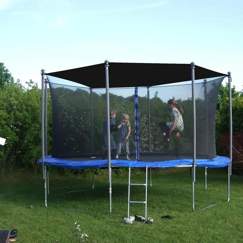 Trampoline Sun Shade Protective Trampoline Tent Cover Waterproof Oxford Foldable Sun Protection Trampolines Canopy Anti-UV