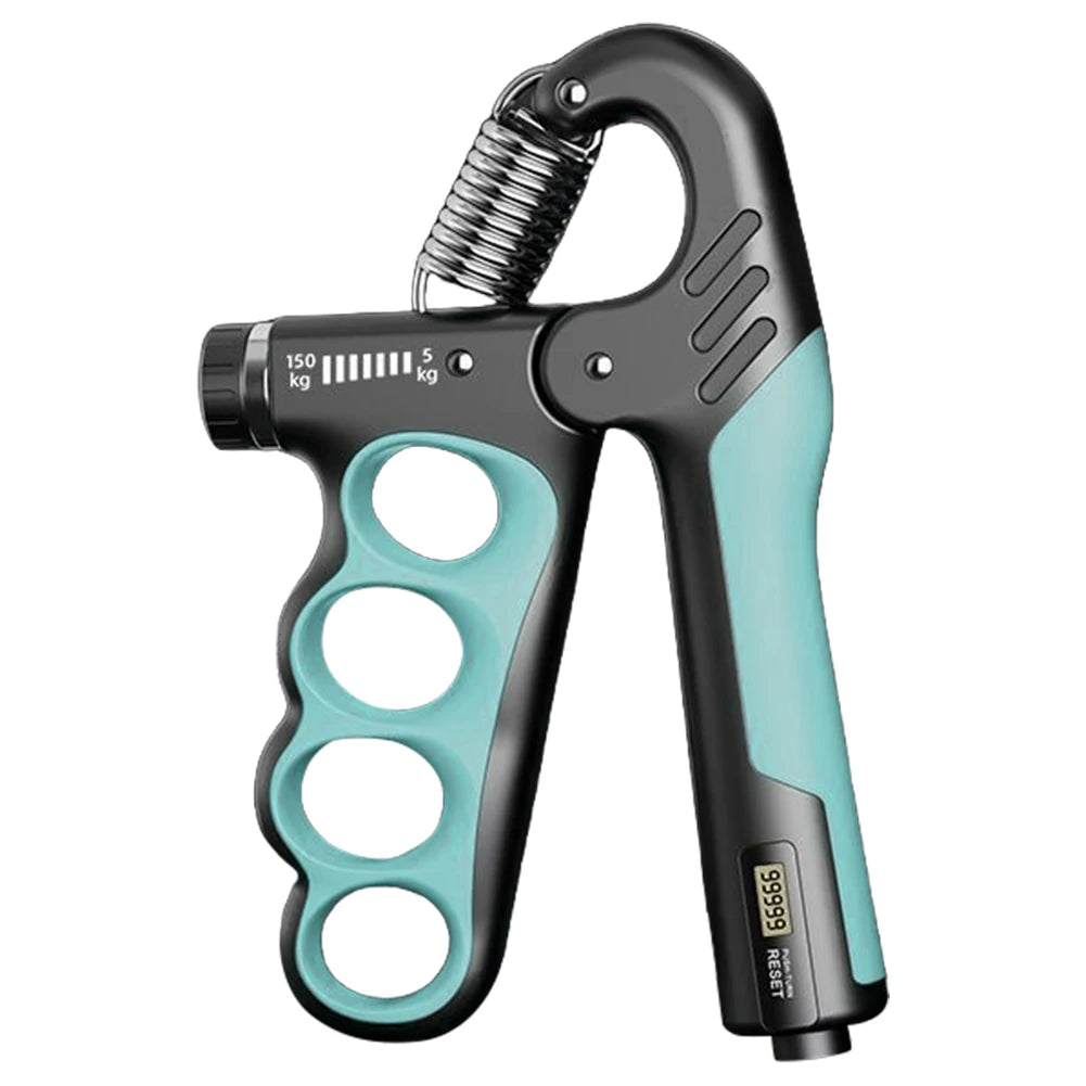 Adjustable Hand Grip Strengthener 5-150KG Grip Strength Trainer with Counter Ergonomic Hand Strength Exercise for Gym Fitness