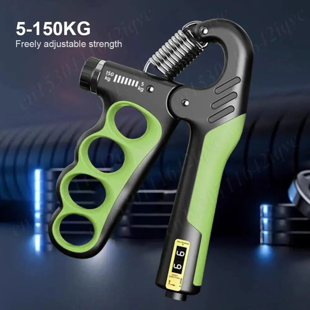 Adjustable Hand Grip Strengthener 5-150KG Grip Strength Trainer with Counter Ergonomic Hand Strength Exercise for Gym Fitness