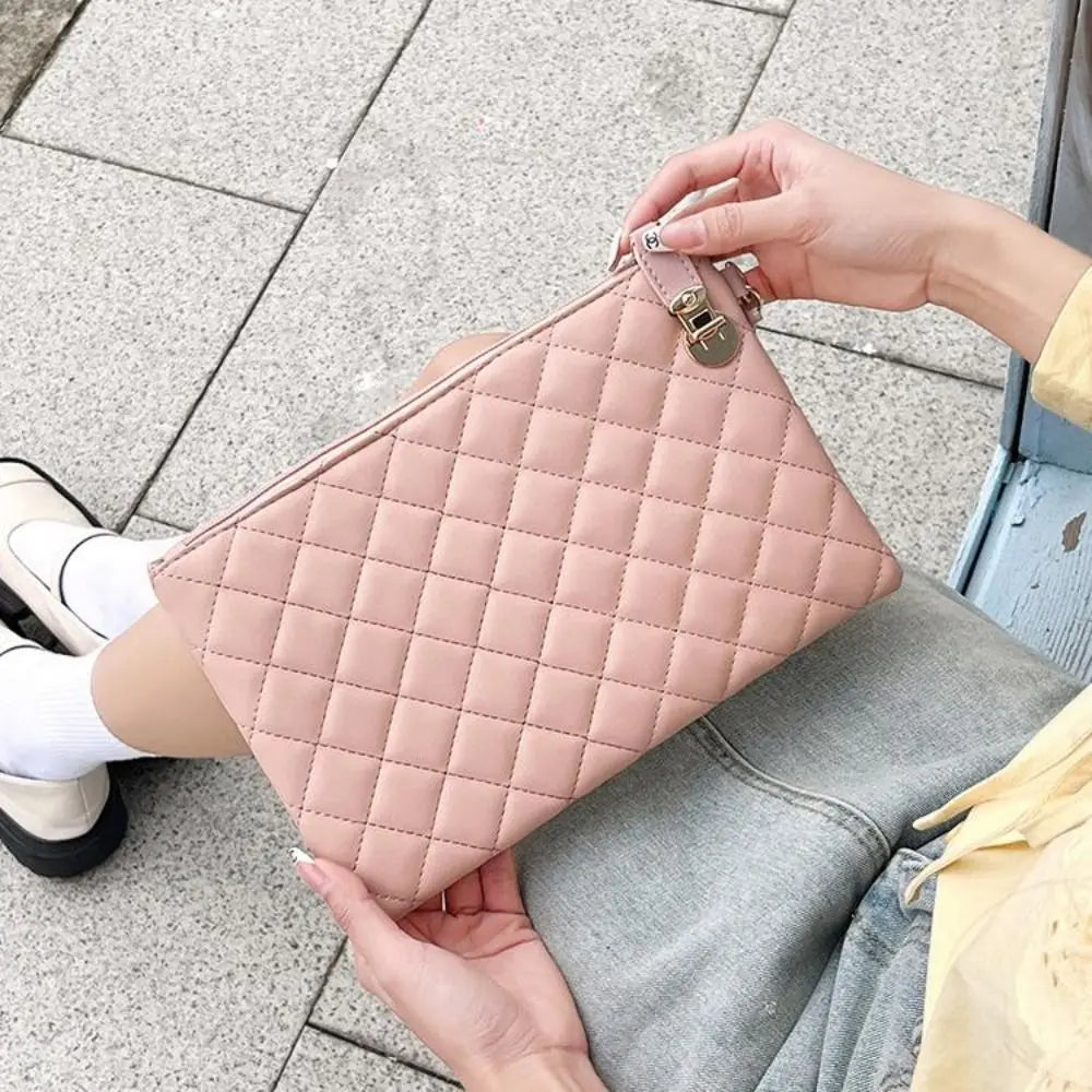 2025 Large Capacity Women Wallet PU Diamond Embroidery Lady Clutch Mobile Phone Bag Women Handbag